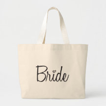 Jeune mariée sac