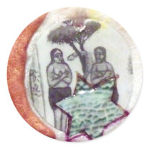 Jew Christian Muslim Peace3adamandeve Sticker
