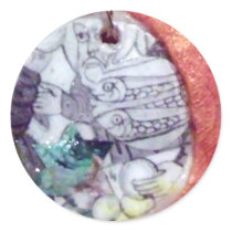 Jew Christian Muslim Peace8loavesandfishes Sticker