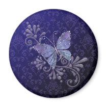 Jewel Butterfly Magnet