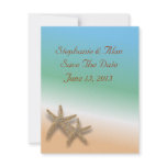 Jeweled Starfish Save The Date Cards Invite