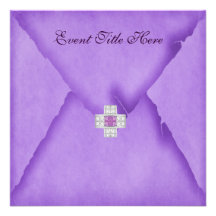 Jewelled Custom Party Invitation