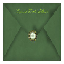 Jewelled Custom Party Invitation