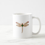 Jewelled Dragonfly Art Coffee Mugs