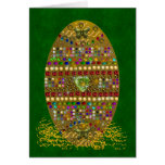 Jewelled Easter Egg Cards