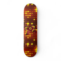 Jewelled & Rhinestone Faux skateboard