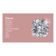 Jewellery card business card templates