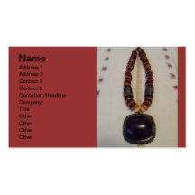 jewellery designer card business card template
