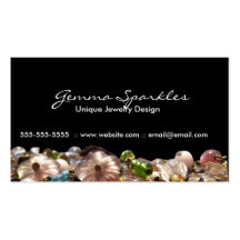 Jewellery double sided Business Cards