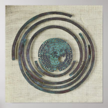 Jewellery known as the 'Bouclier de Pudeur' Print