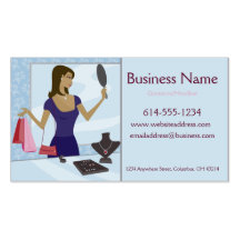Jewellery Shopper Business Cards
