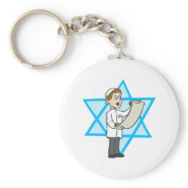 Jewish Boy Key Chains