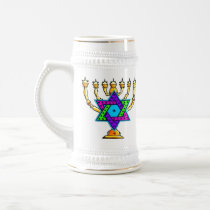 Jewish Candlesticks Coffee Mugs