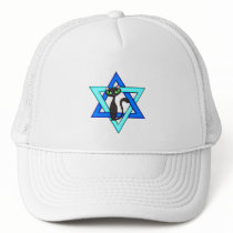 Jewish Cat Stars Hat