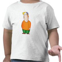 Jewish Israel boy T shirt - cool cartoon