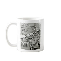 Jewish Market, 1890s Coffee Mugs