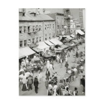 Jewish Market, 1890s Postcards