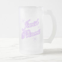 Jewish Princess purple Mugs