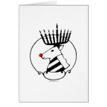 Jewish Rudolph Greeting Cards