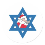 JEWISH SANTA stickers