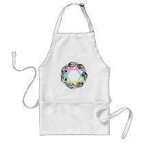 Jewish Star Colours Aprons
