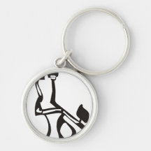 Jewish Tango Key Chain