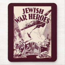 Jewish War Heroes Mouse Pads