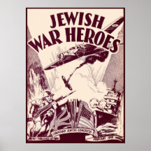 Jewish War Heroes Print