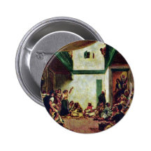 Jewish Wedding (After Delacroix) By Pierre-Auguste Pinback Buttons