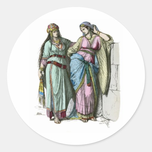 Jewish women from before the time of Christ Stickers