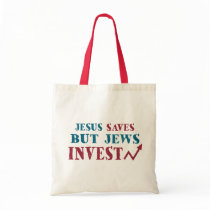 Jews Invest - Jewish finance humour Canvas Bag