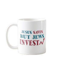 Jews Invest - Jewish finance humour Mug
