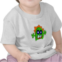 JezzyLala Baby Green Monster Tshirts