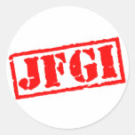 JFGI Just F**king Google It Stickers