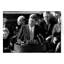 JFK Inauguaration Greeting Card