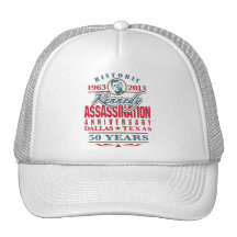 JFK Kennedy Assassination Anniversary 1963 - 2013 Mesh Hat