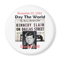 JFK KILLED Magnet