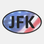 JFK Oval Sticker