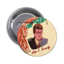 JFK Retro Button