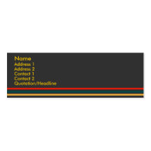 Jiao Profile Card #1 Business Card Template