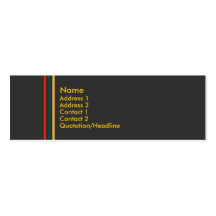 Jiao Profile Card #2 Business Card Template