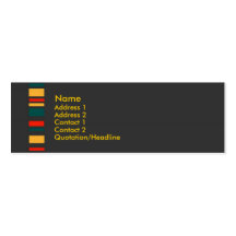 Jiao Profile Card #3 Business Cards