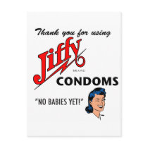 Jiffy Brand Condom Gear!