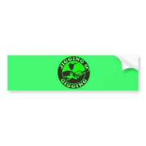 JIGGING & GIGGING BUMPER STICKERS