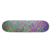 "Jigsaw Chaos" Colourful Abstract Skateboard Decks