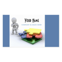 Jigsaw Puzzle Business Card