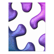 Jigsaw Puzzle Piece Postcard