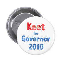 Jim Keet for Governor 2010 Star Design Button