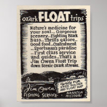 Jim Owen Float Trips Print