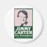 Jimmy Carter Distressed Cut Out Look Magnet